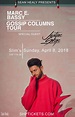 Marc E Bassy, Gossip Columns Tour, With special guest Justine Skye ...