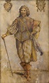 19th Century Italian Watercolor Painting depicting the Duke of Coimbra ...