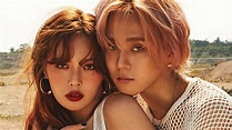 Summer lovers: HyunA y Dawn muestran su amor en nueva portada de ...