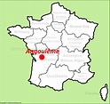 Angoulême Maps | France | Maps of Angoulême