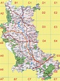 Carte de la Loire - Loire carte du département 42 - villes, sites ...