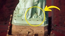 Strange Details About The Statue Of Liberty’s Feet Are Throwing ...