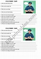 ALIBI game- POLICEMEN vs SUSPECTS - ESL worksheet by PatiiGee