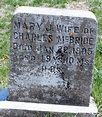 Mary Jane Smith McBride (1855-1905): homenaje de Find a Grave