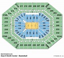 Dean E. Smith Center Seating Chart | Seating Charts & Tickets