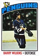 Barry Wilkins - Player's cards since 1975 - 1977 | penguins-hockey ...
