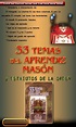 33 Temas Del Aprendiz Masón, Libro De 509 Páginas. | BUENAS.COMPRAS.WEB