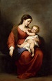 Madonna and Child Painting | BartolomE Esteban Murillo Oil Paintings