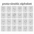 Proto sinaitic | Alphabet writing, Hebrew writing, Writing fantasy
