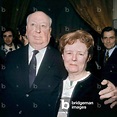 Alfred Hitchcock and his Wife Alma Reville 1971 (photo)