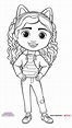 Gabby's Dollhouse Printable Coloring Pages