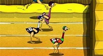 La carrera de los avestruces | (Big Bird Racing) - El juego | Mahee.es
