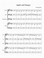 Preview Apples And Oranges (S0.192947) - Sheet Music Plus
