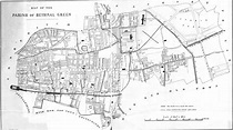 1800s Parish of Bethnal Green map | Bethnal green, London map ...