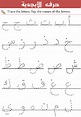 arabic alphabet worksheets 3 | Educative Printable