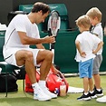 Roger Federer said he'd like to play as long as he can so his sons ...