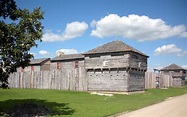 Picture Information: Entrance of Fort Madison in Iowa