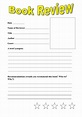Book Review Template With Picture Box Download Printable PDF ...