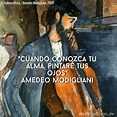 Amede Modigliani fue un pintor y escultor italiano, quien trabajó ...