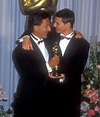 Dustin Hoffman and Tom Cruise, 1989 | Pictures From the Oscar Press ...
