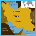 Where is Shiraz Iran? | Shiraz Iran Map | Map of Shiraz Iran ...