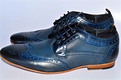 Zapatos Azules Caballero Bostonianos Casuales Pierre Cardin - $ 749.00 ...