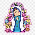 Virgen De Dibujos Animados PNG ,dibujos Dibujos Animados, Santo, Vector ...