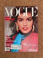 Vogue (USA) • October 1986 • Cindy Crawford by Richard Avedon • EXC | eBay