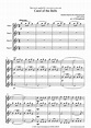 Carol of the Bells for four flutes | Sheet music notes, Carol of the ...