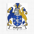 "Holland Coat of Arms / Holland Family Crest" Canvas Print by IrishArms ...