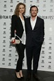 Toby Stephens and his wife Anna-Louise Plowman arriving for the UK ...