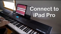 Connect a Digital Piano to iPad Pro to Learn with Simply Piano - YouTube