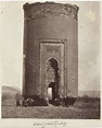 Photographed in the late 19th Century, the tomb of the daughter of ...