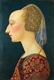 Piero della Francesca: Portrait of a Lady in Red 1460-70 (With images ...