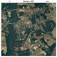 Aerial Photography Map of Denton, MD Maryland