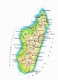 Mapas Imprimidos de Madagascar con Posibilidad de Descargar