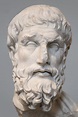 EPICURO (Samos, 341 a.c.-Atenas, 270 a.c.) | Busto romano, Helenismo