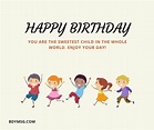 88 Happy Birthday Wishes For Kids (Both Girl and Boy Child)