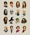 Harry Potter character illustration on Behance