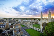 Renommierte Universitätsstadt Cambridge im Osten von England