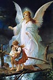 Lindberg Heilige Schutzengel Guardian Angel And Children Crossing ...