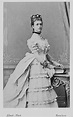 1874 - Maria Josepha of Bavaria wears a charming bustle dress where the ...