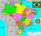 Mapas Geográficos do Brasil - Fox Press™