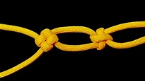 How to make a nice Cross knot - YouTube