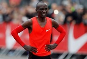 Kenya's Eliud Kipchoge runs fastest marathon, fails to break two-hour ...