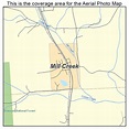 Aerial Photography Map of Mill Creek, IL Illinois