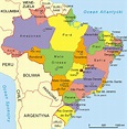 Brasil Mapa Geográfico