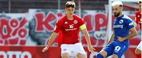 Mainz 05: U23-Kapitän Lucas Laux unterschreibt Lizenzspielervertrag