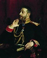 Portrait of poet Grand Prince Konstantin Konstantinovich Romanov - Ilya ...