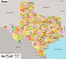 Texas State Map | USA | Maps of Texas (TX)